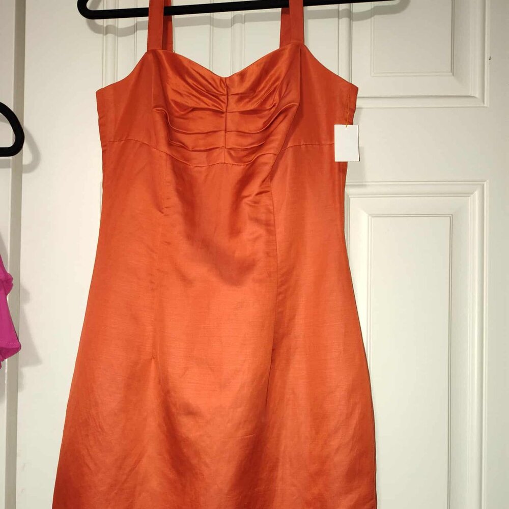 Red Size 6 Sheath Dress -Brand New With Tag